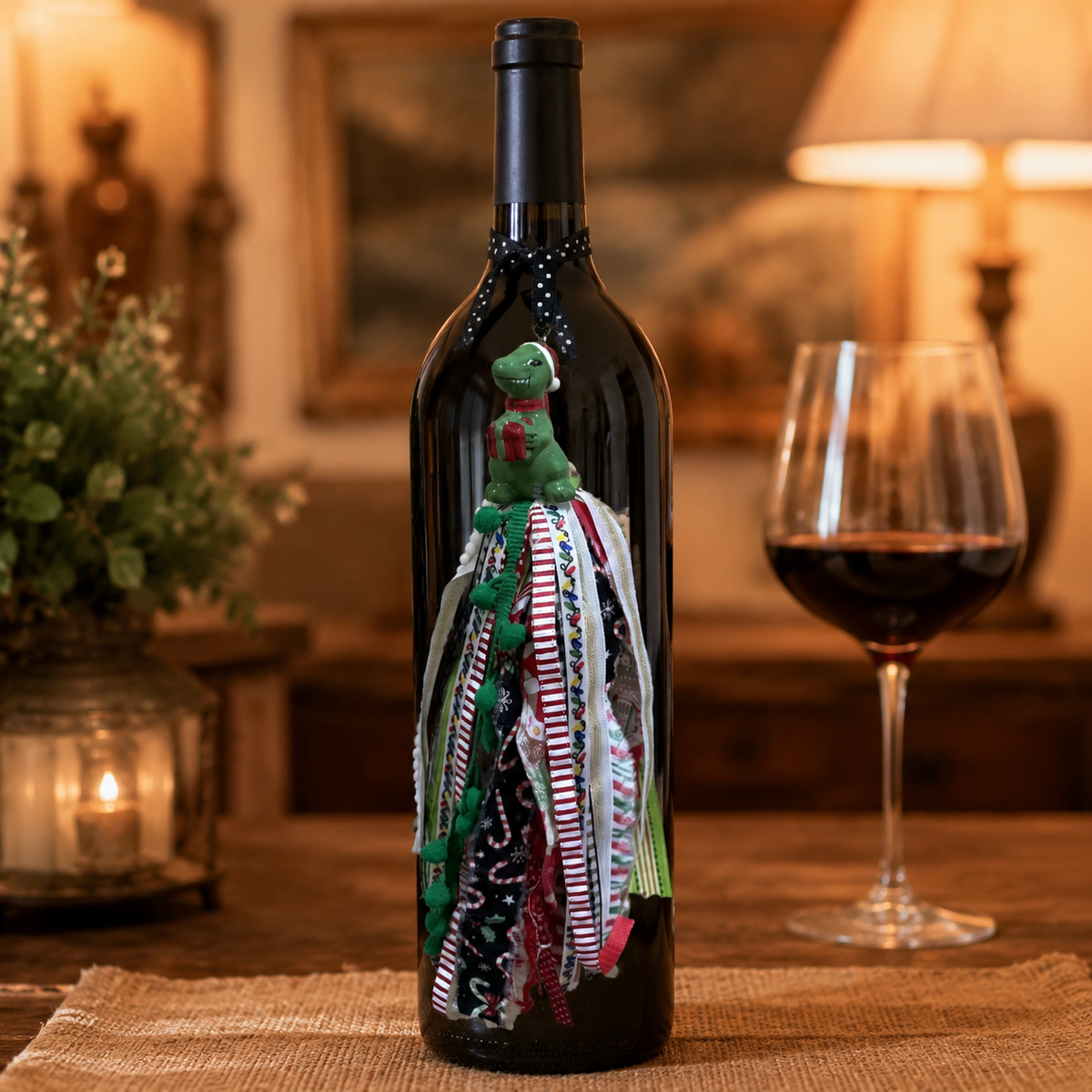Prehistoric Christmas 04-grinch 04-wine-bottle