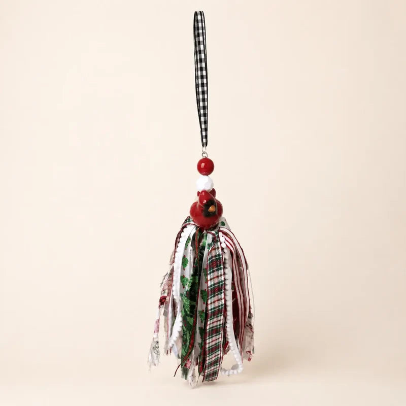 Home for Christmas — Cardinal Door Tassel