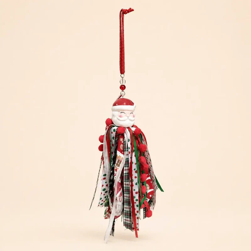 Jolly Old Saint Nick — Santa Head Door Tassel
