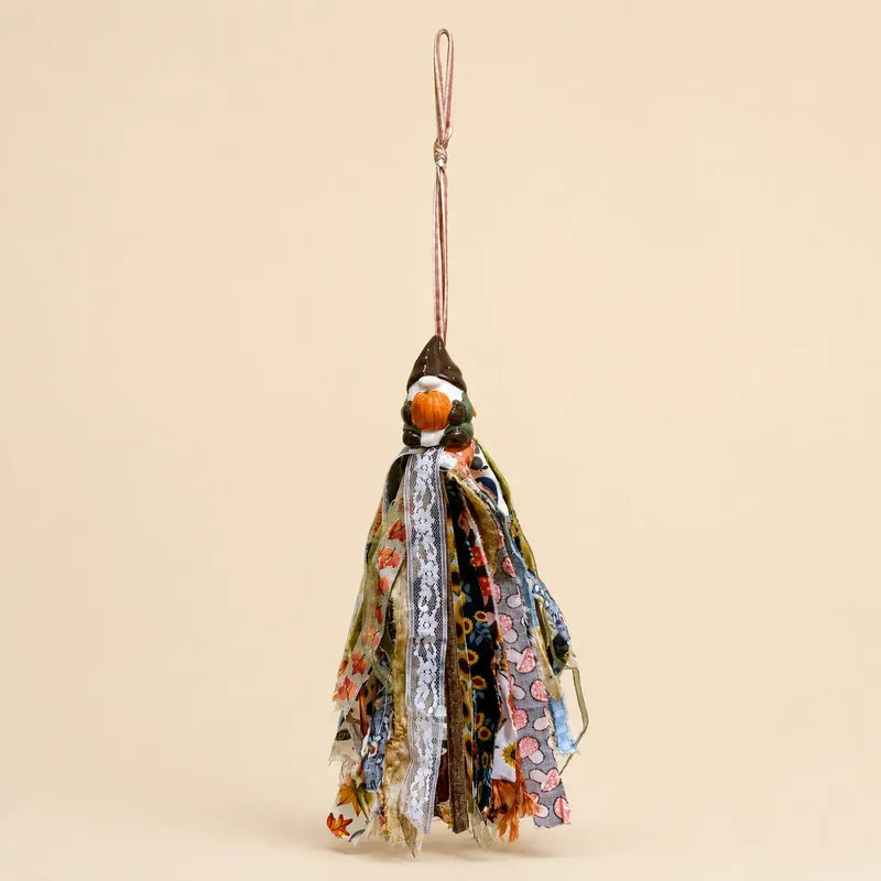 Gnome for the Harvest — Fall Door Tassel