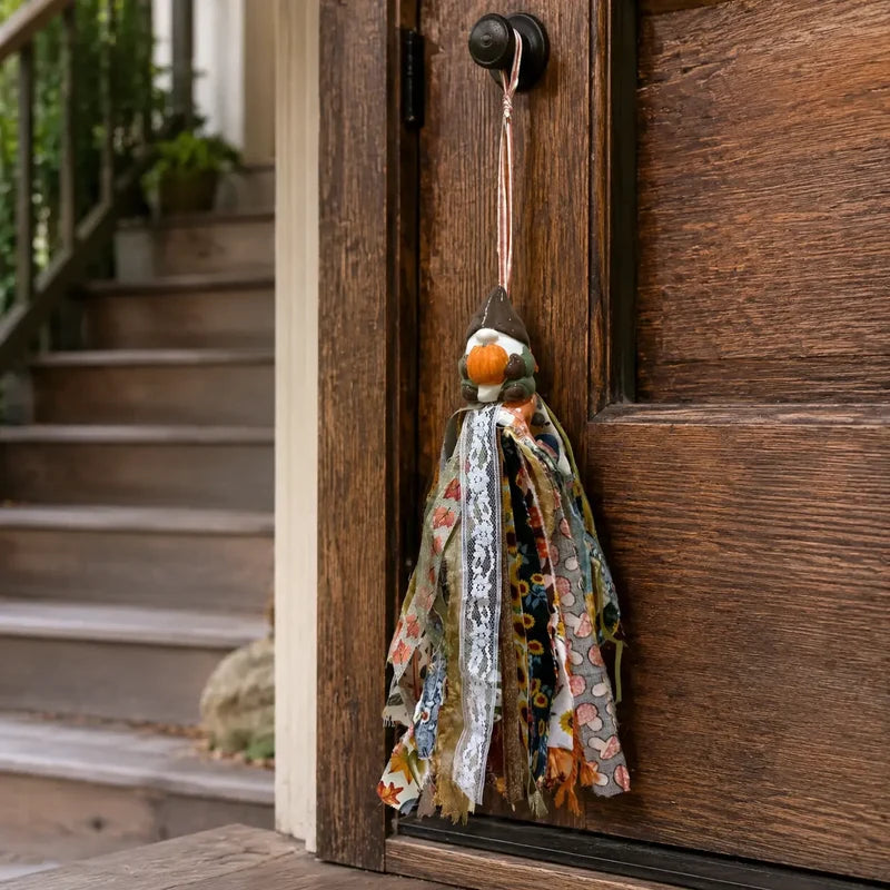 Gnome for the Harvest — Fall Door Tassel