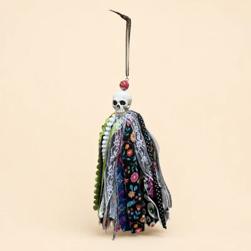 Sugar Skull Garden — Halloween Door Tassel