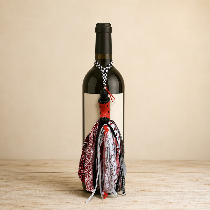 Lucky Little Lady — Ladybug Door Tassel