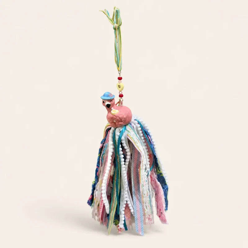 Pretty in Pink — Flamingo Door Tassel