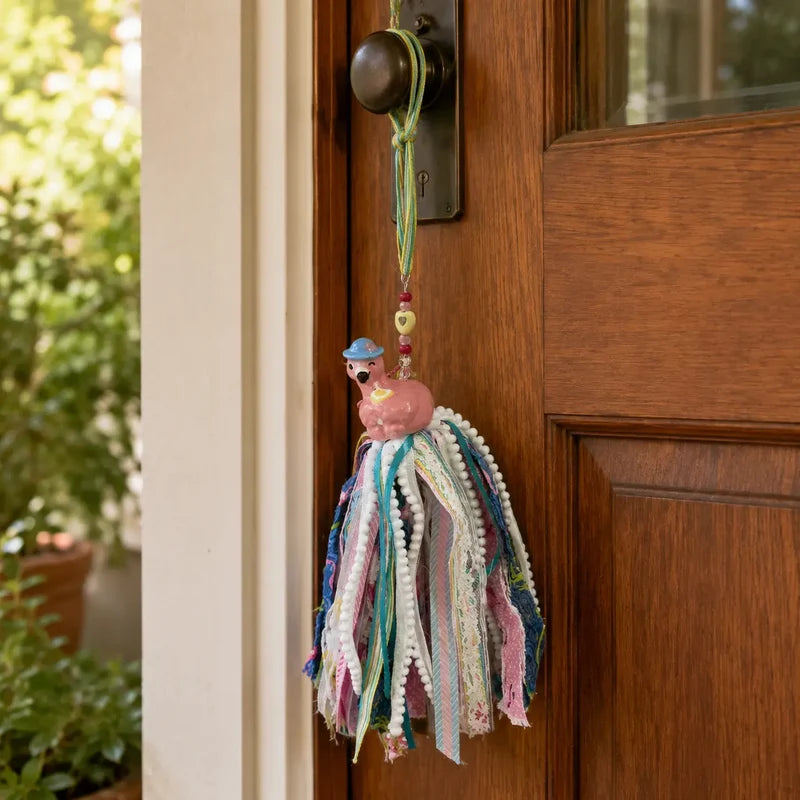 Pretty in Pink — Flamingo Door Tassel