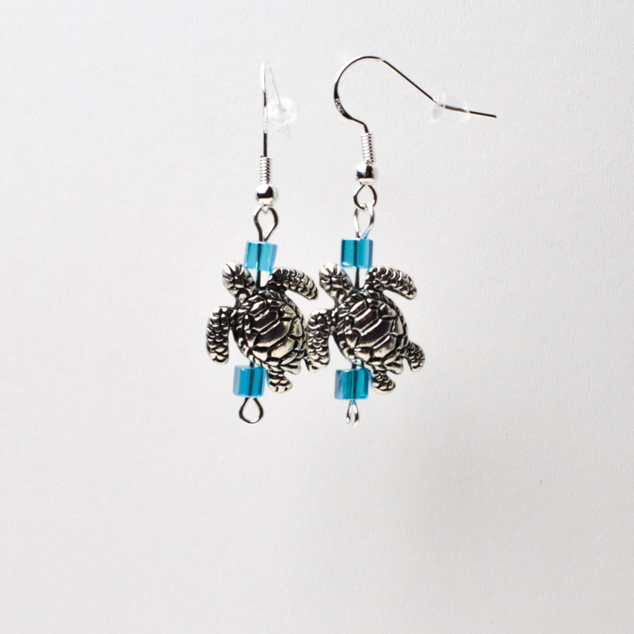 Silver Plated Sea Turtles