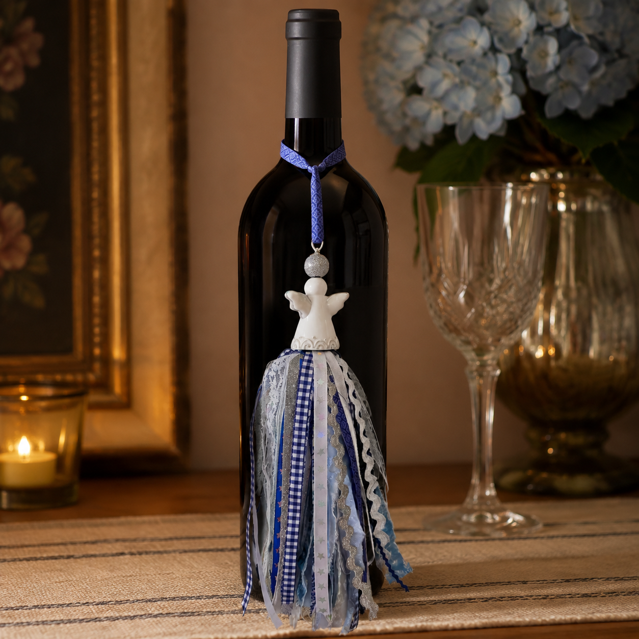 Angel's Winter Blessing 05-blue-angel 04-wine-bottle