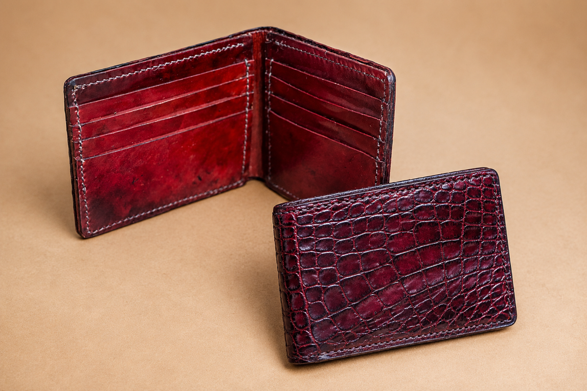 Leather Wallet - Custom Exotic