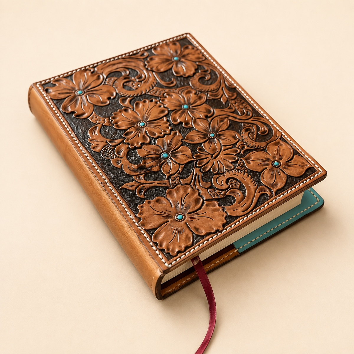 Tooled Bible Cover