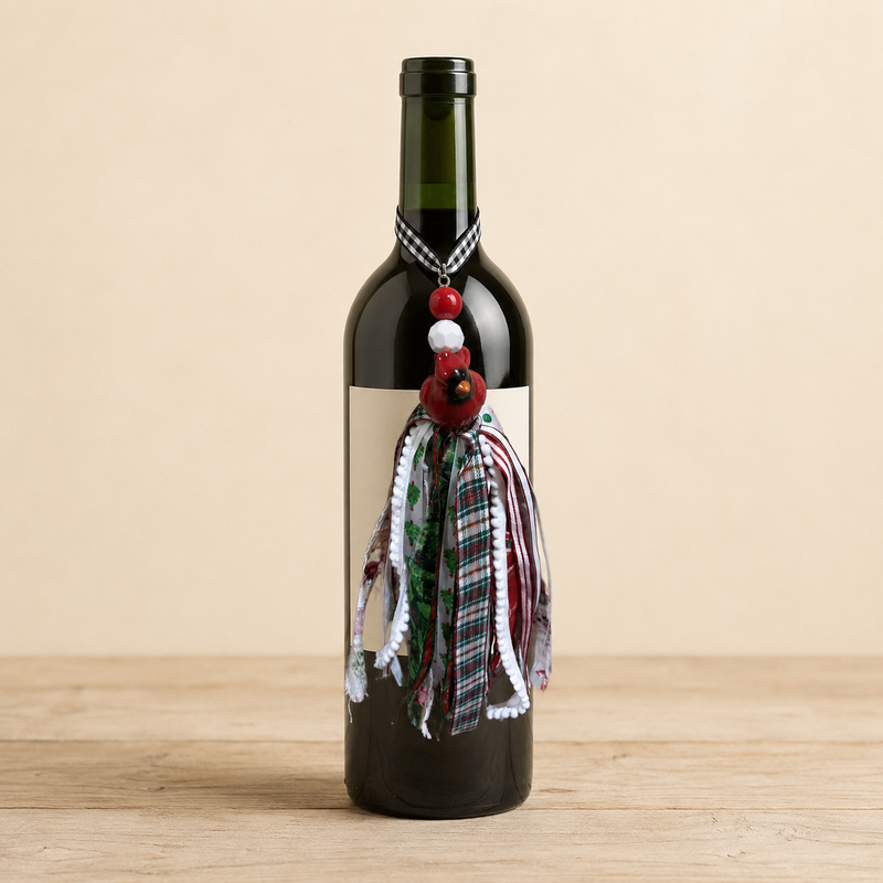 Home for Christmas — Cardinal Door Tassel