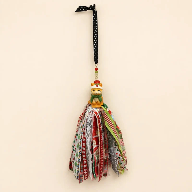 Merry Christmas Kitty — Christmas Door Tassel