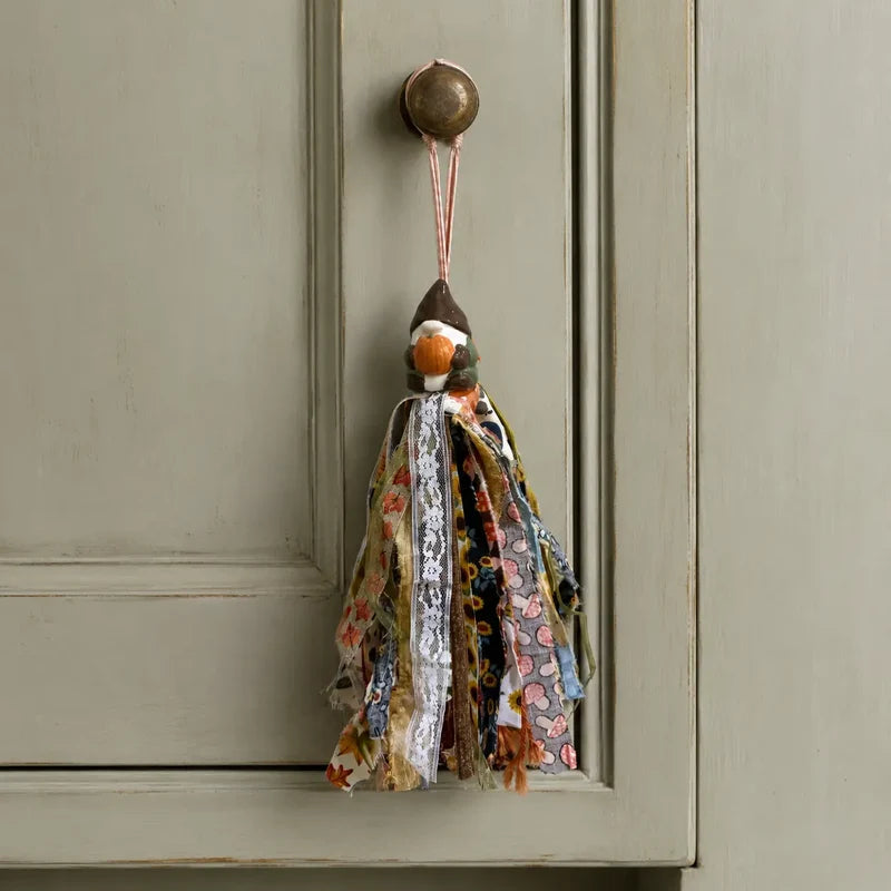 Gnome for the Harvest — Fall Door Tassel
