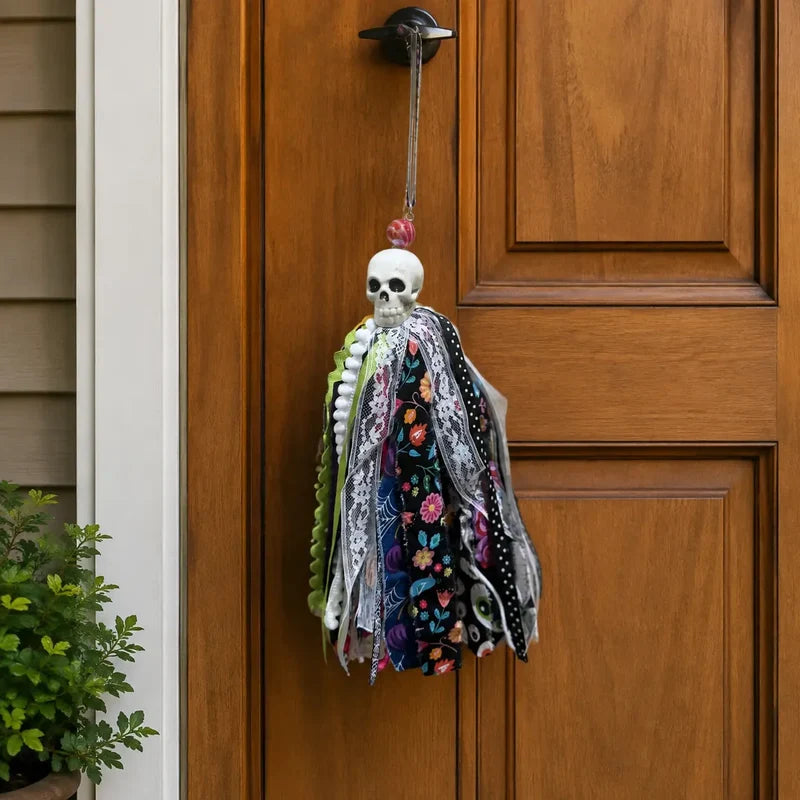 Sugar Skull Garden — Halloween Door Tassel