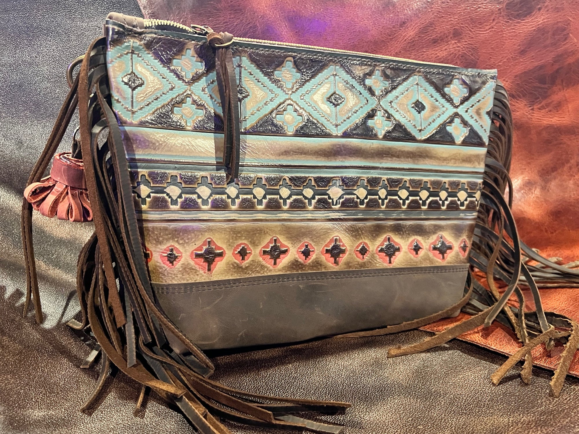 Medium Zipper Pouch Purse