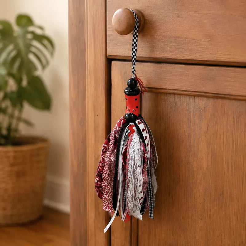 Lucky Little Lady — Ladybug Door Tassel