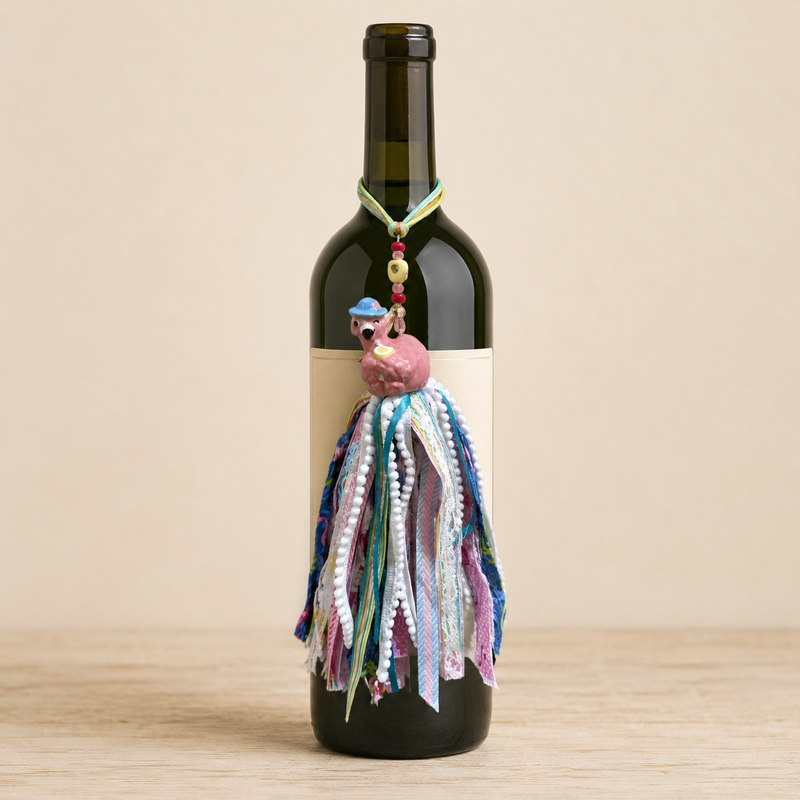 Pretty in Pink — Flamingo Door Tassel