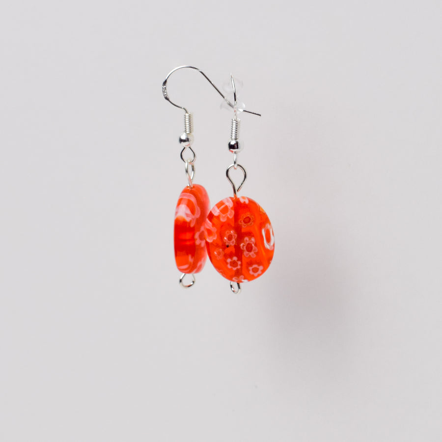 Floral Glass Ovals