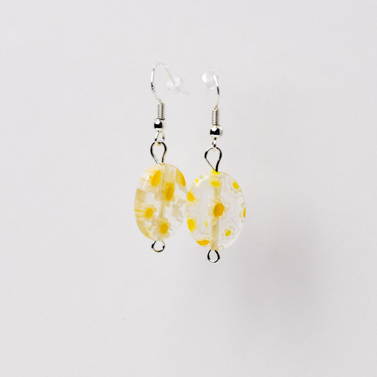 Floral Glass Ovals