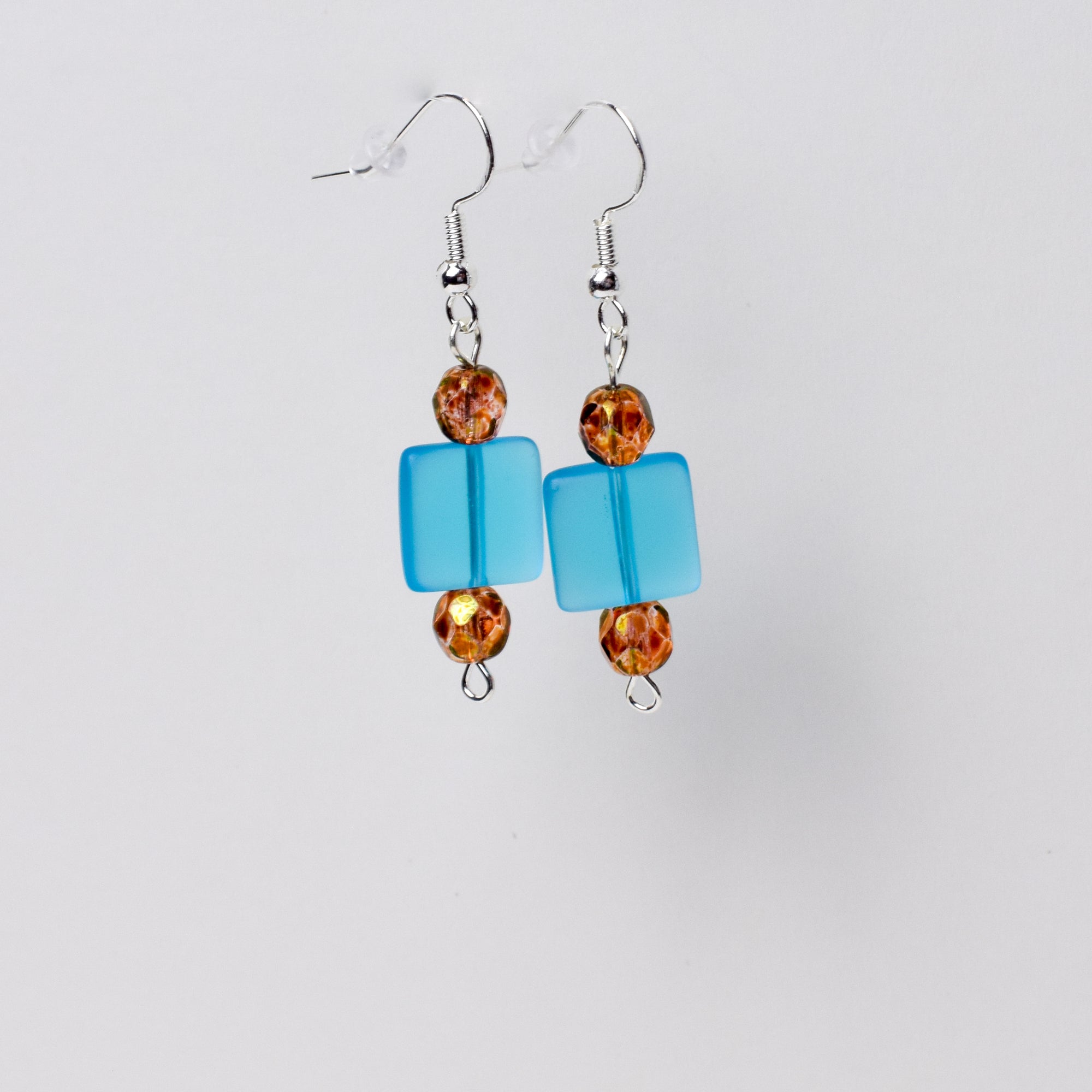 Frosted Glass Squares with Accents