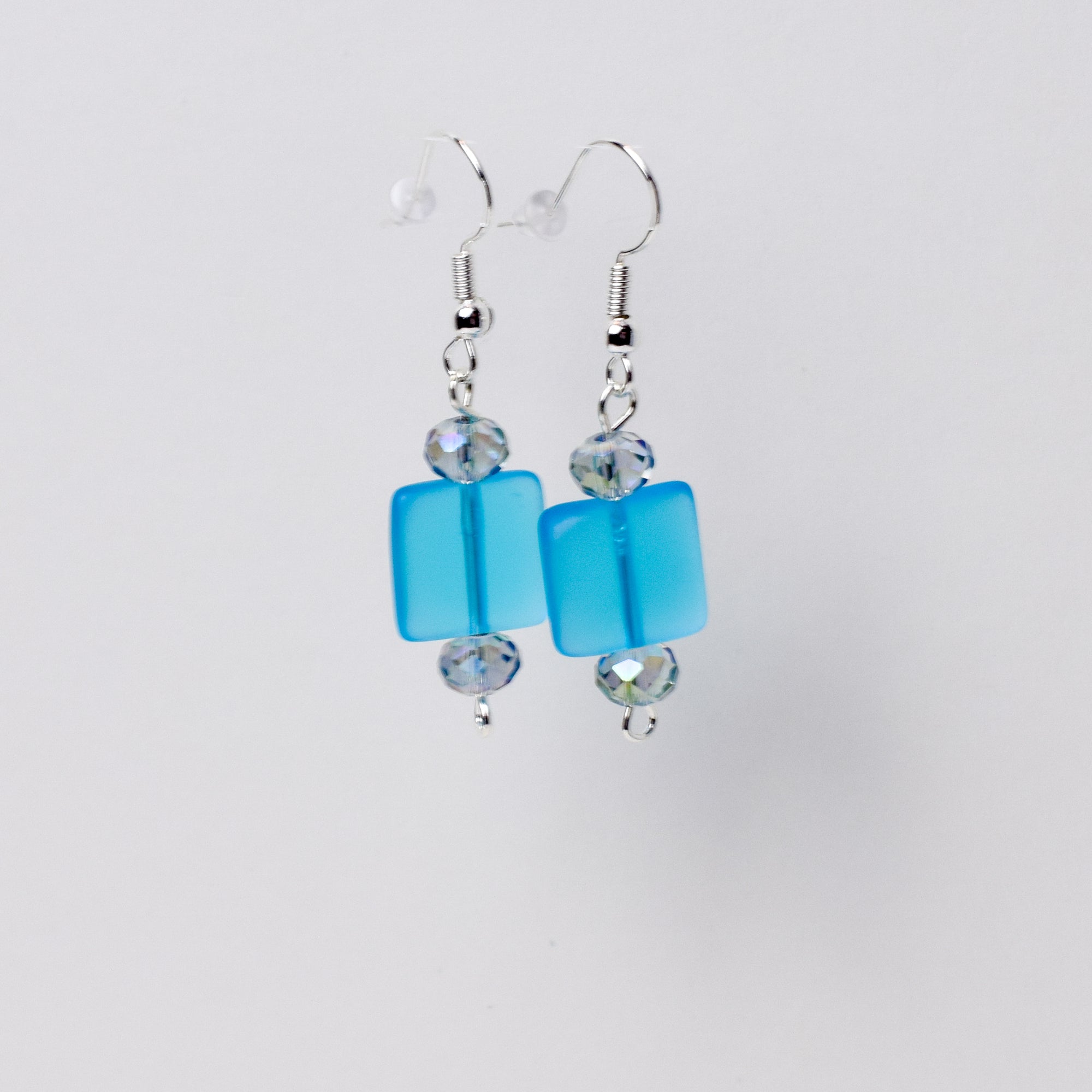 Frosted Glass Squares with Accents