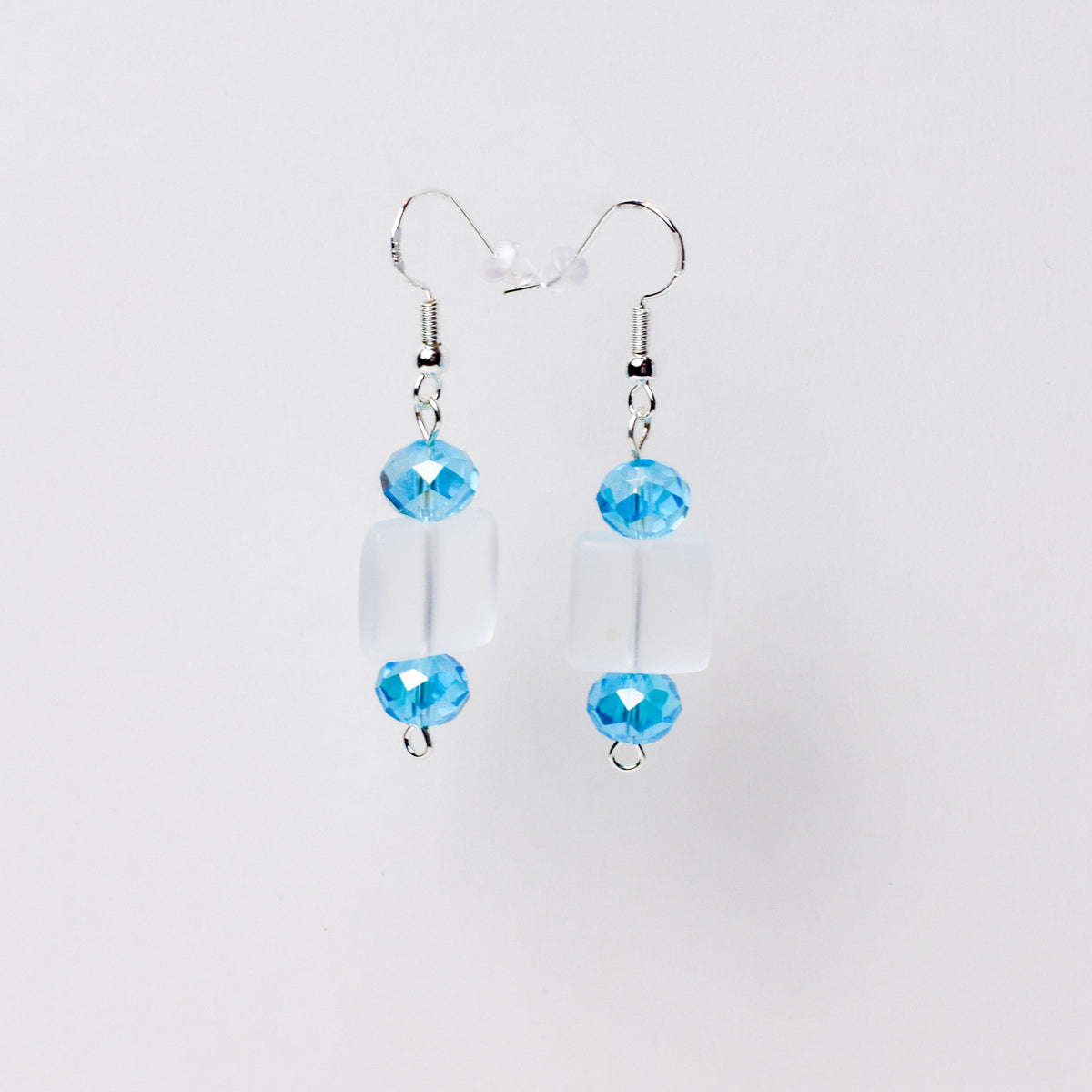 Frosted Glass Squares with Accents