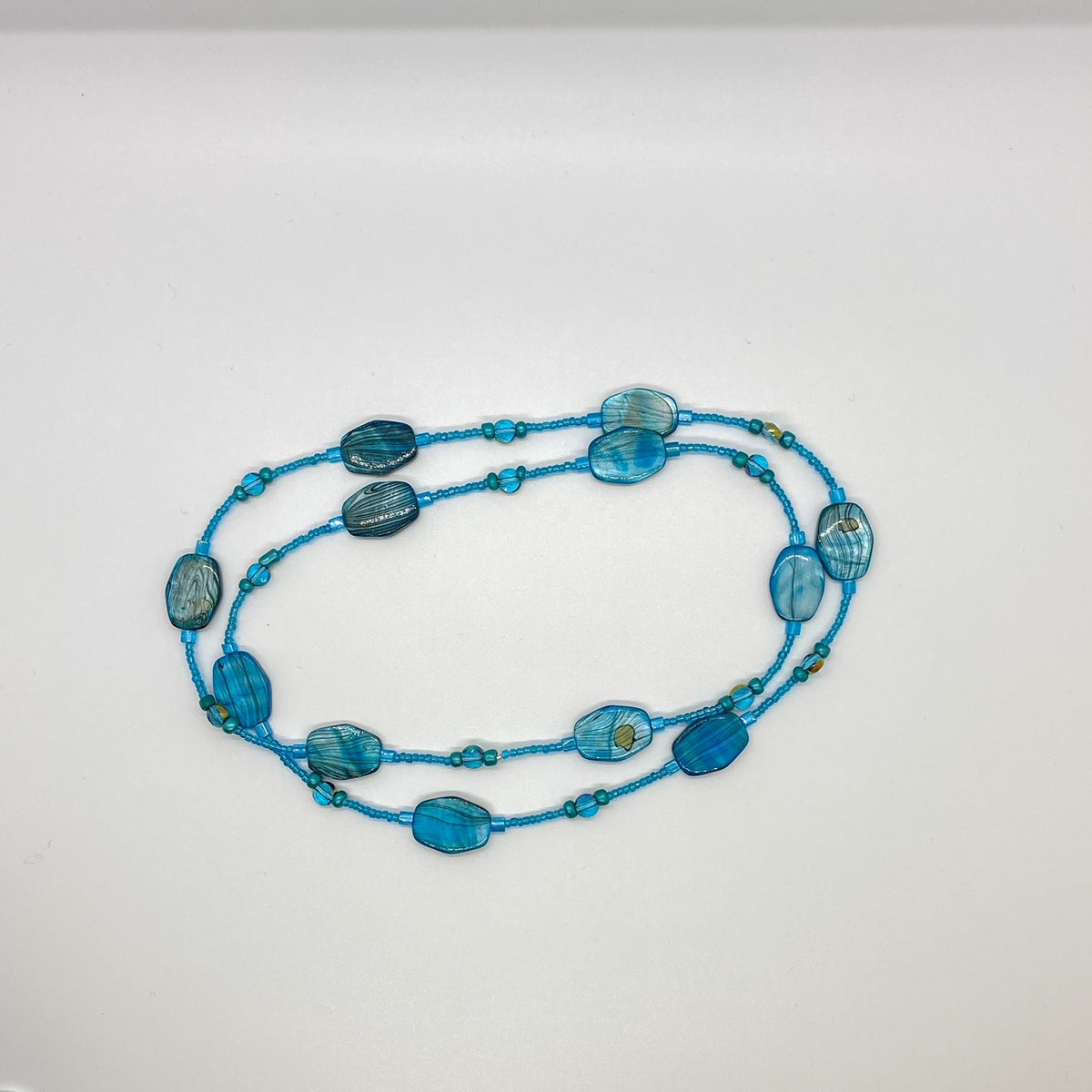 Blue Shell Necklaces
