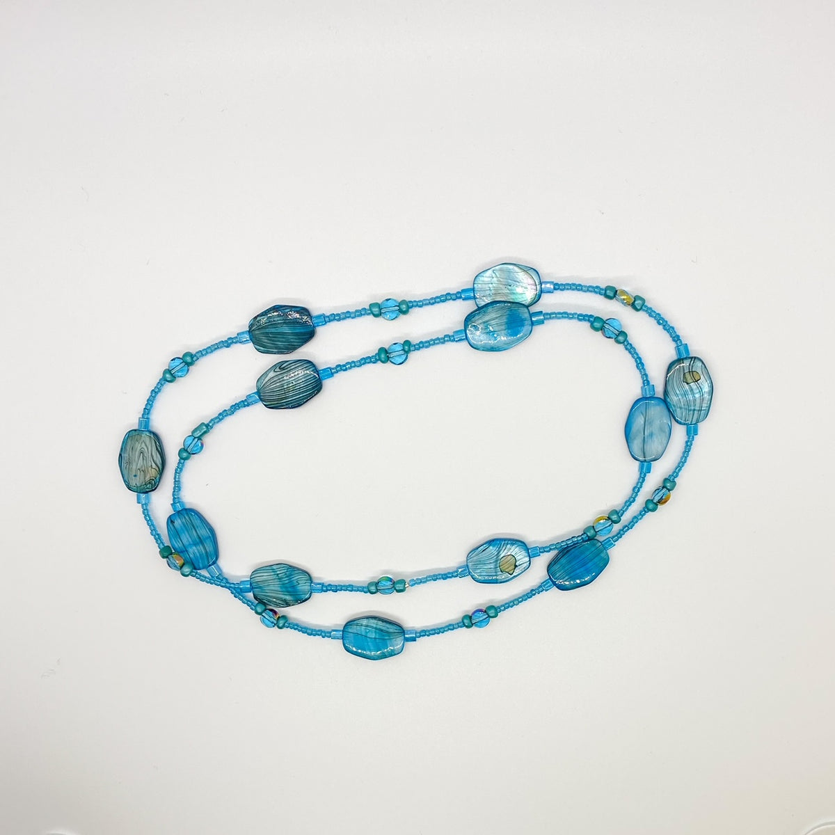 Blue Shell Necklaces