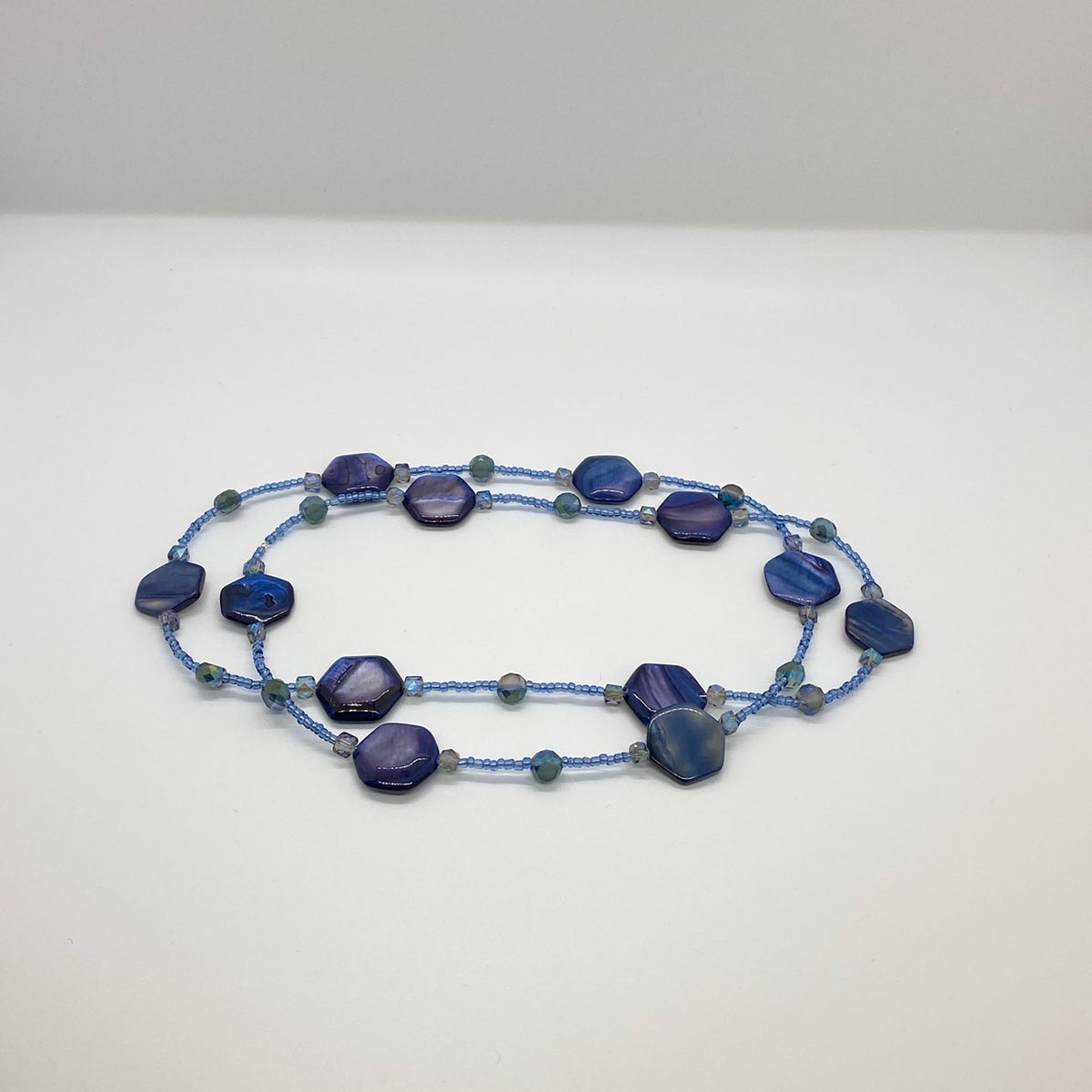Blue Shell Necklaces