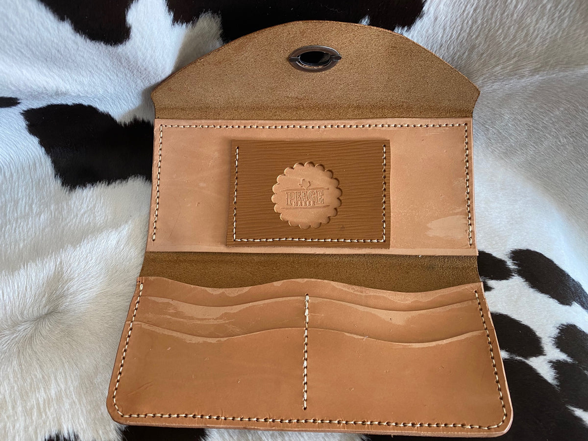 Women's Leather Envelope Wallet