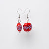 Red Round with Blue Dots