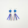 Floral Tassel Earrings