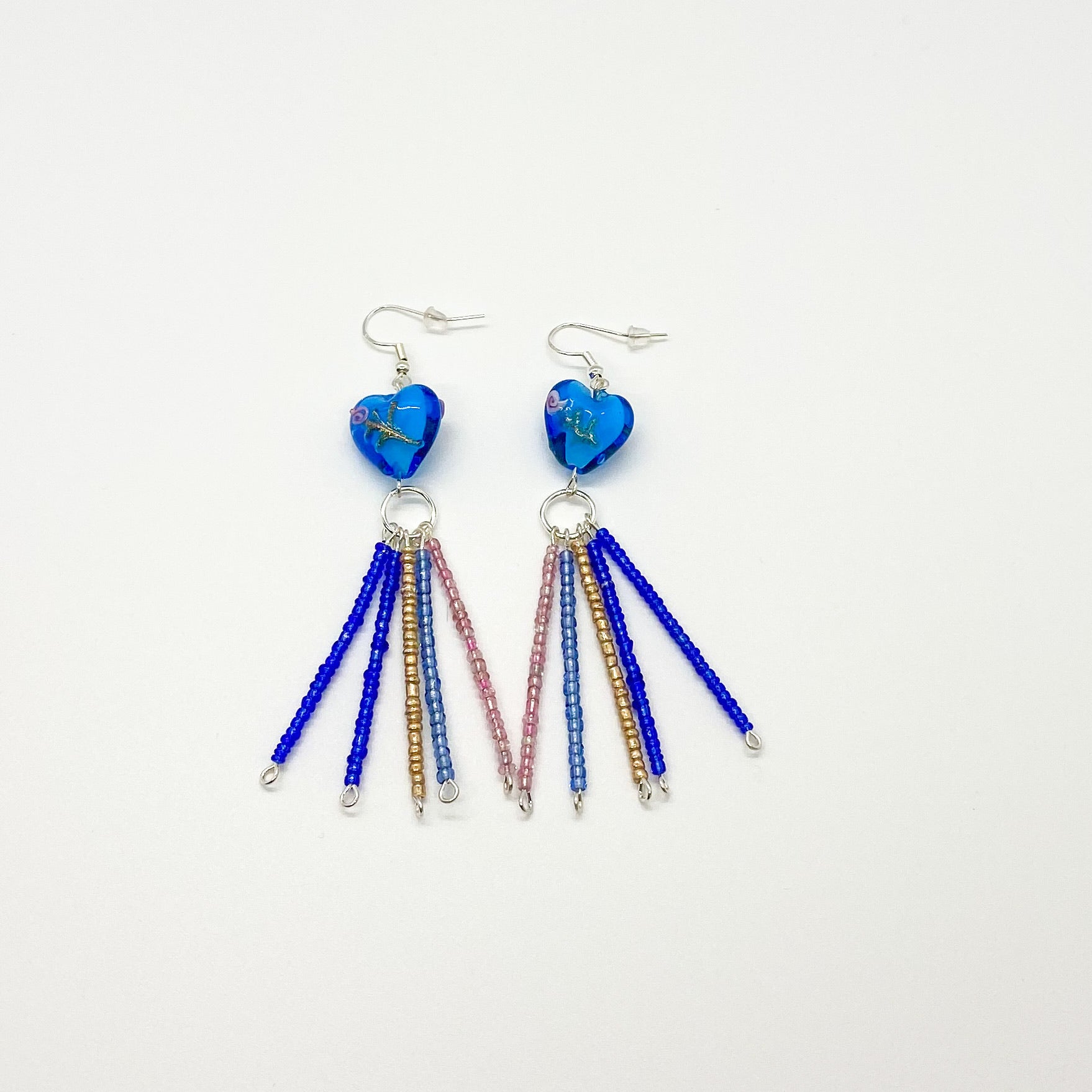 Floral Tassel Earrings