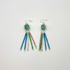 Floral Tassel Earrings