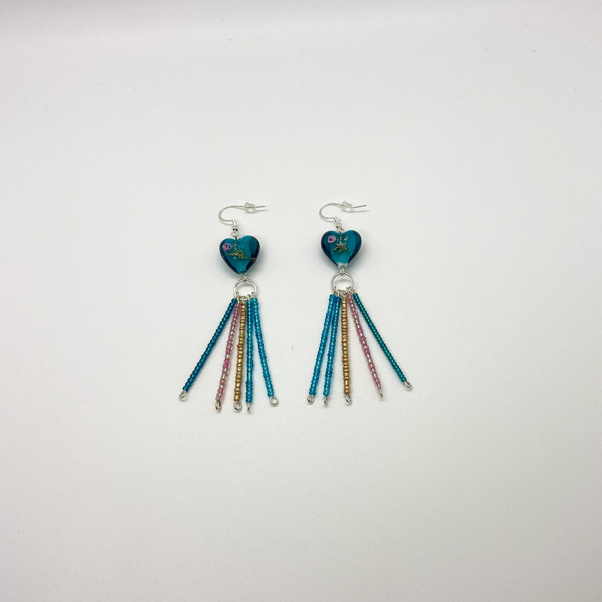 Floral Tassel Earrings