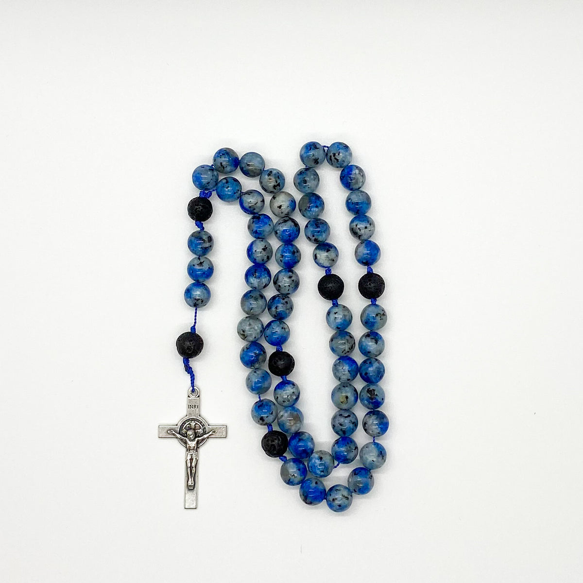 K2 Stone and Lava Stone Rosary