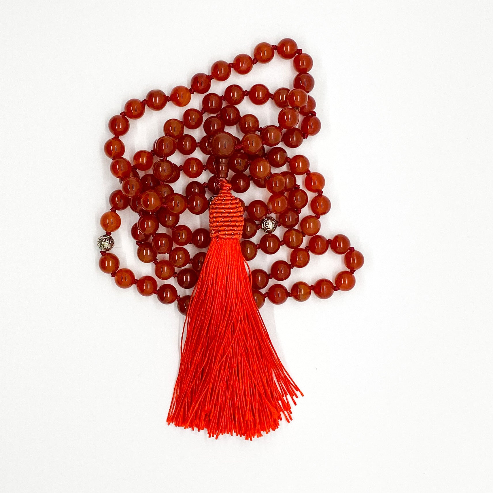Carnelian Mala Necklace