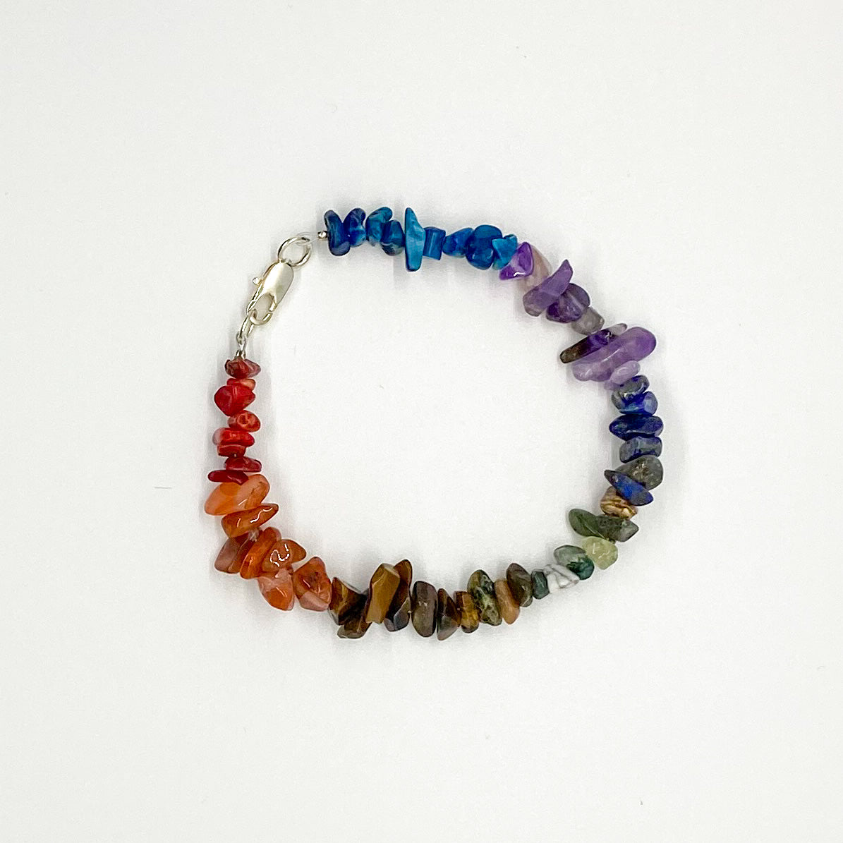 Rainbow chips bracelet