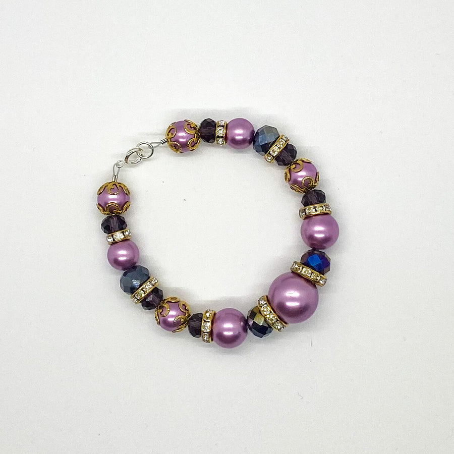 Pink and Purple Fun Bracelet