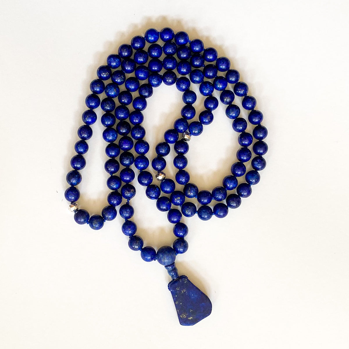 Lapis Mala Necklace