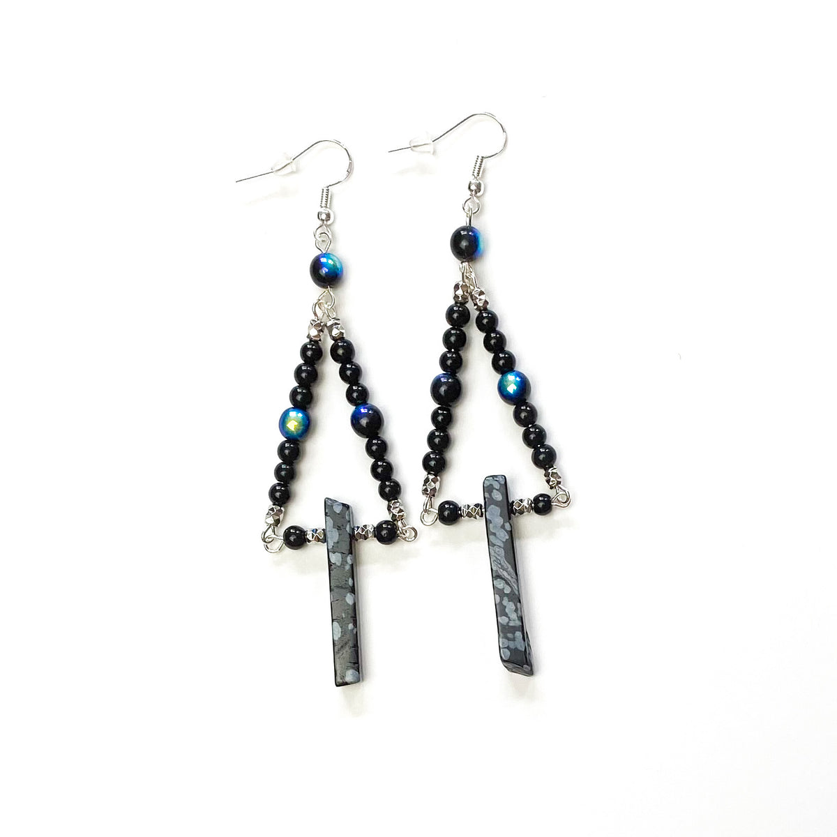 Black and Blue Chandelier