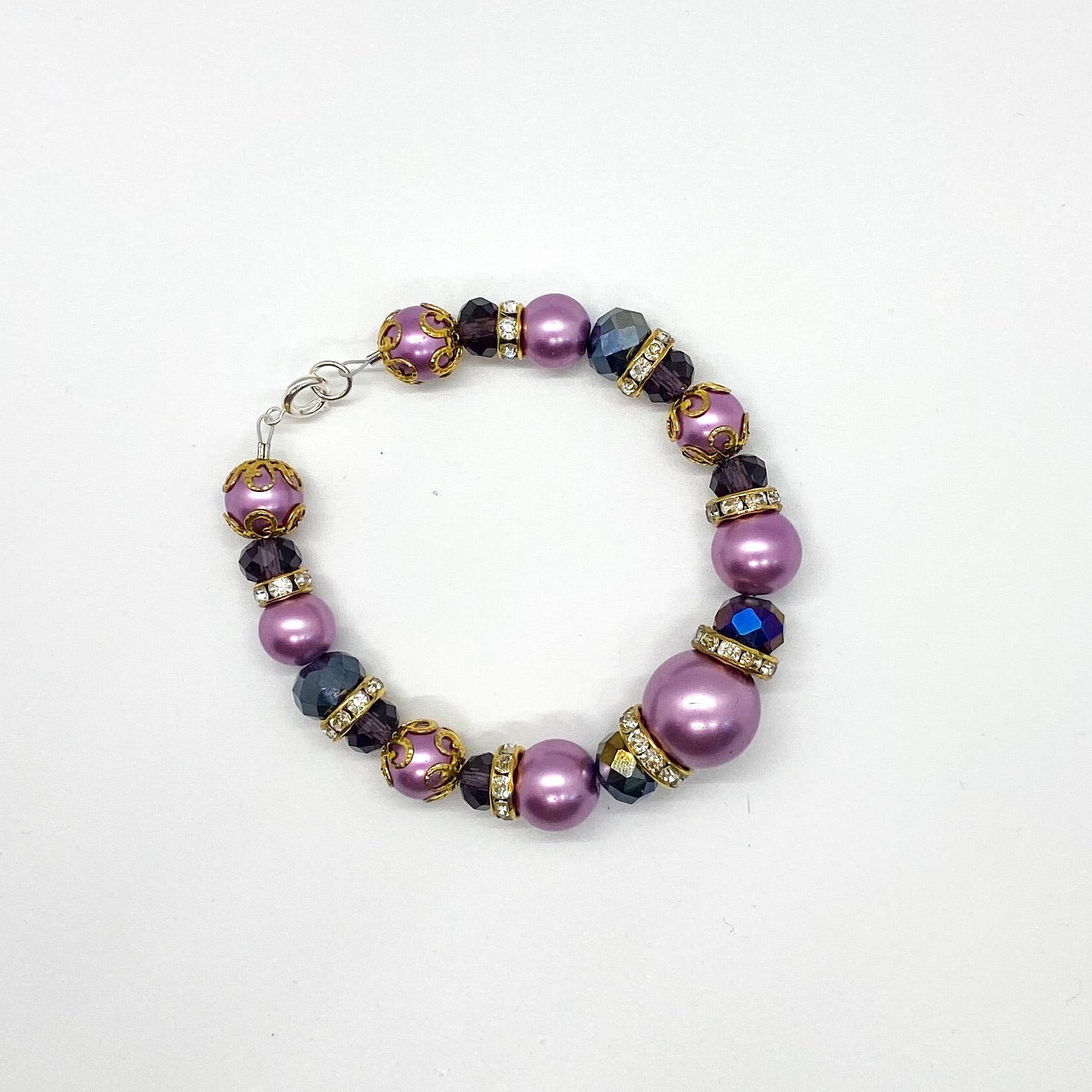 Pink and Purple Fun Bracelet