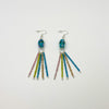 Floral Tassel Earrings