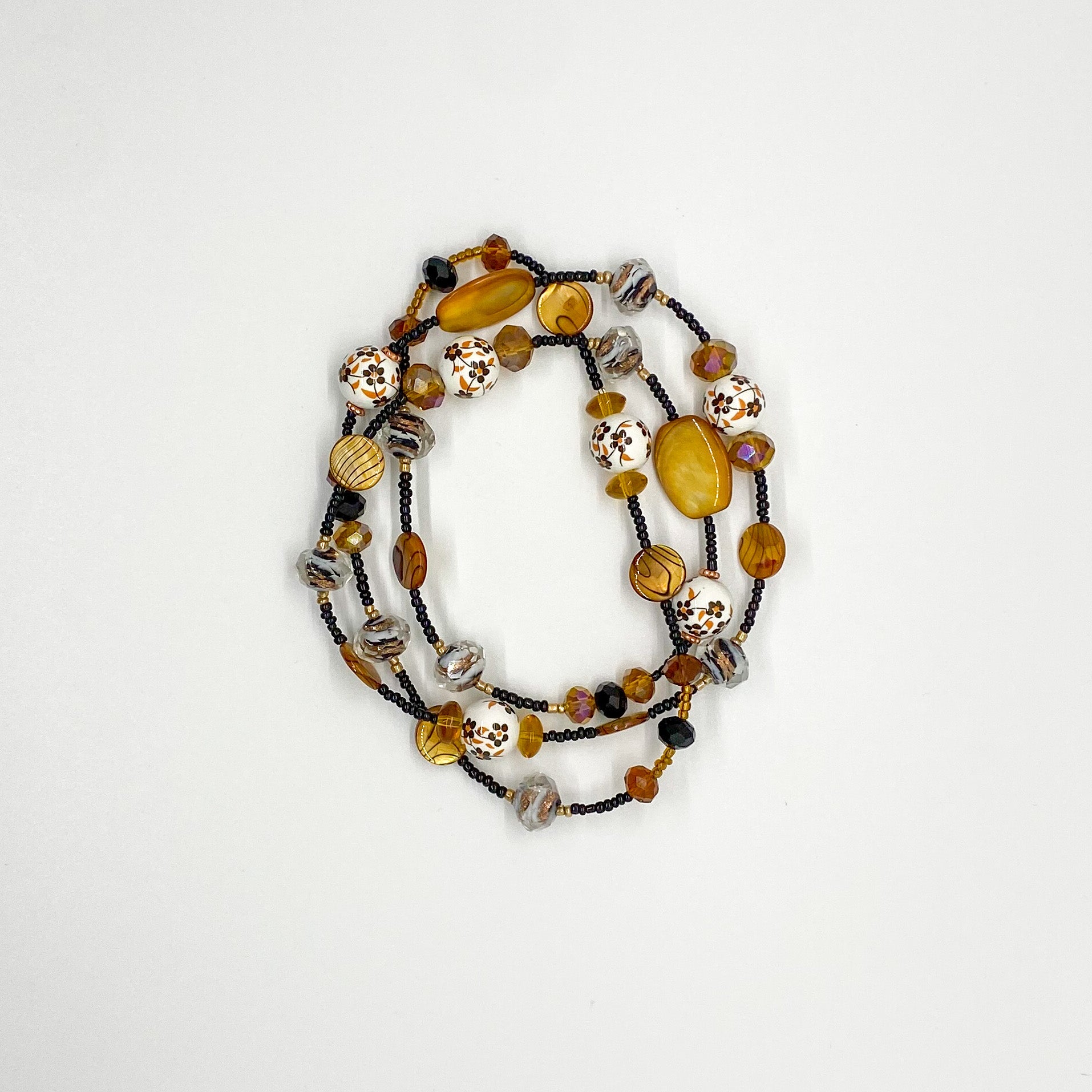 Black and Brown Necklace