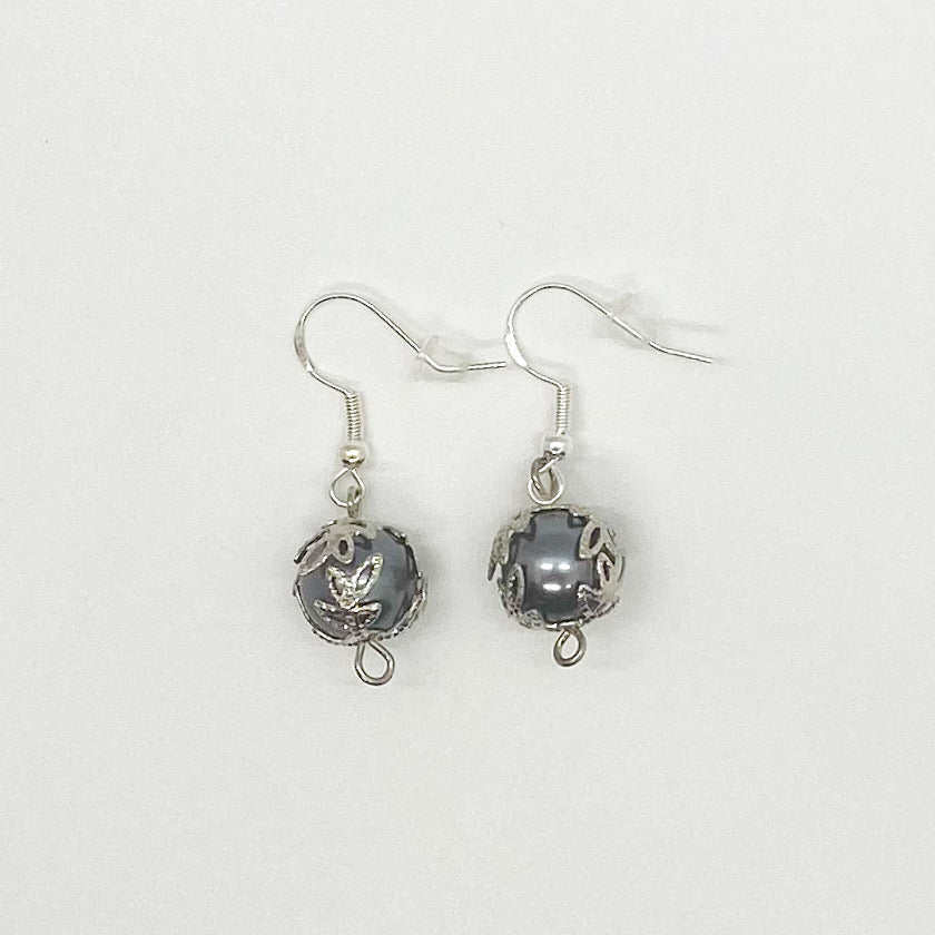 Filigree Glass Pearls