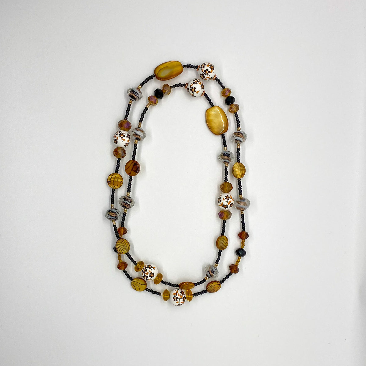 Black and Brown Necklace