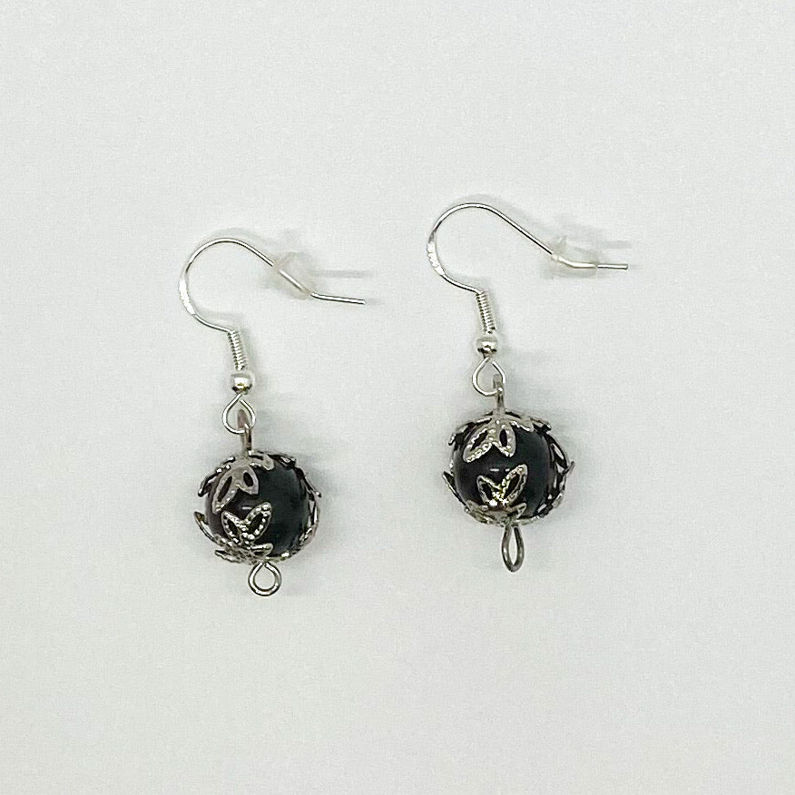 Filigree Glass Pearls