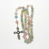 Morganite and Rose Quartz Rosary