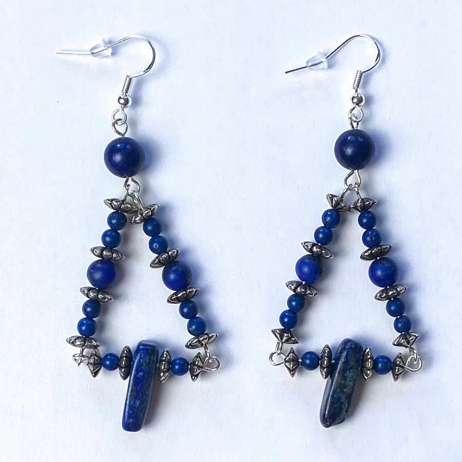 Lapis Lazuli Chandelier
