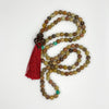 Sacred Heart Amber Mala