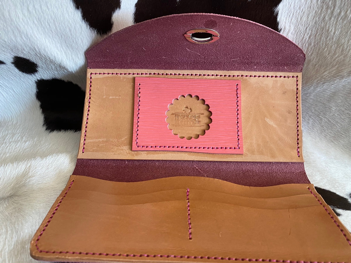 Women's Leather Envelope Wallet
